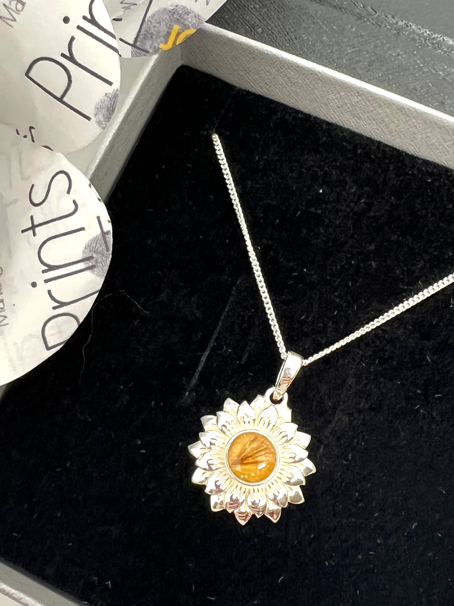 Sunflower Pendant