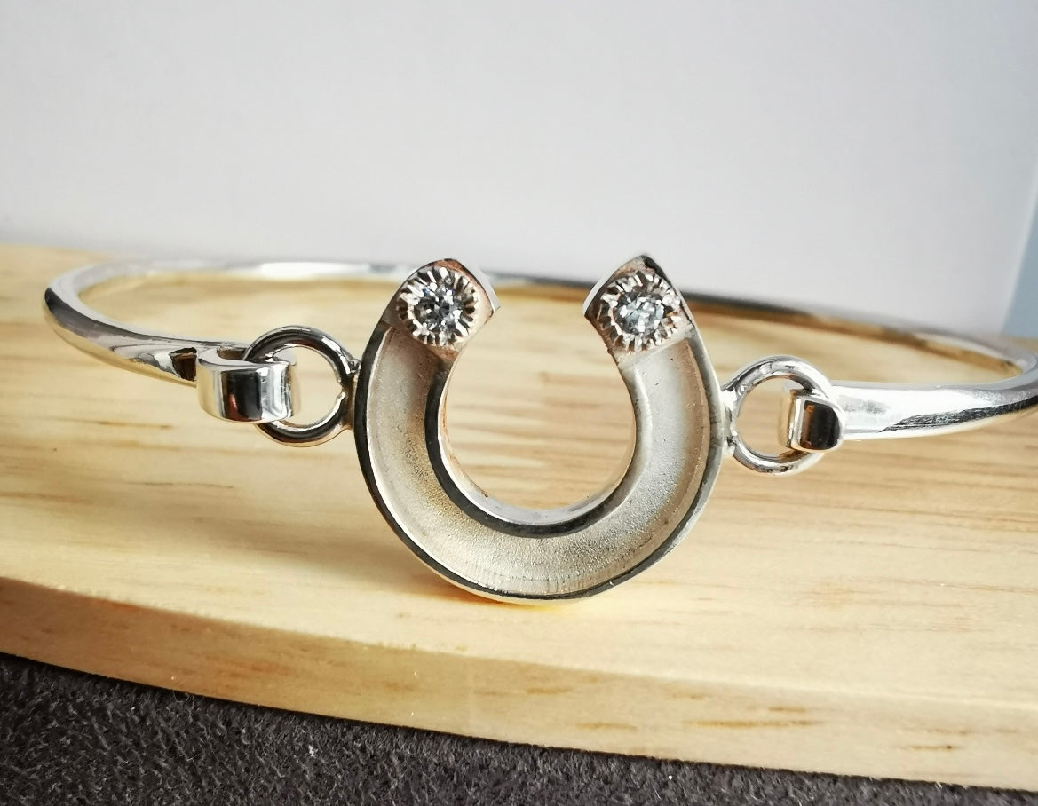 Horse Shoe Bangle