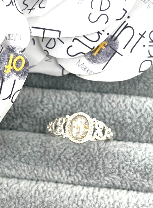 Filagree Oval Ring