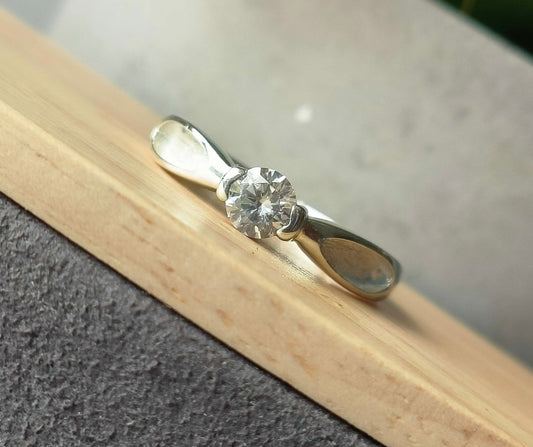 Solitare Cubic Zirconia Ring