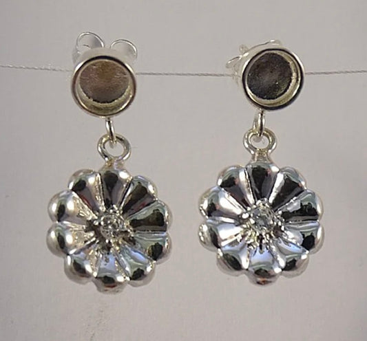 Flower Drop Earrings