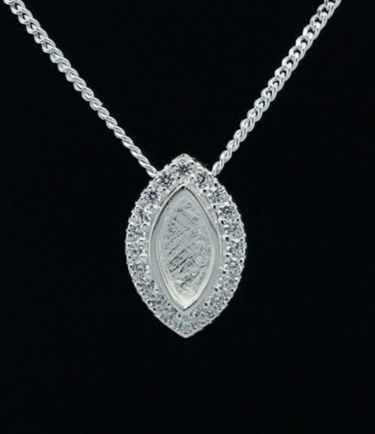 Marquise Pendant with Cubic Zirconia